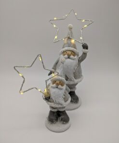 Kerstman-zilver-ster-licht