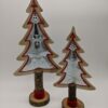 Kerstboom-zilver-metaal-hout