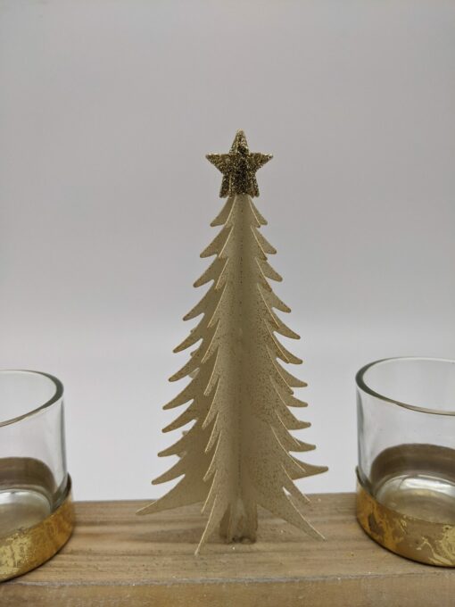 Theelicht-beige-hout-Kerst
