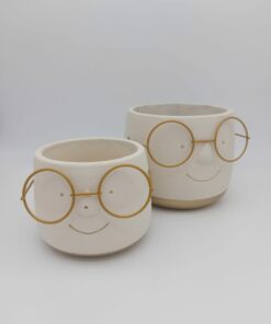 bloempot-goud-bril