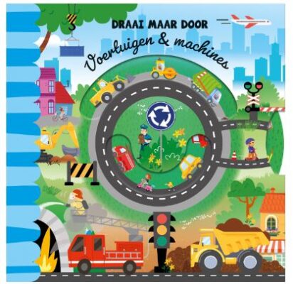 Kinderboek - Draai maar door - Voertuigen