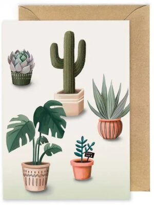 Wenskaart - Planten