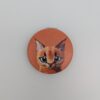 Handspiegel - Kat - Oranje