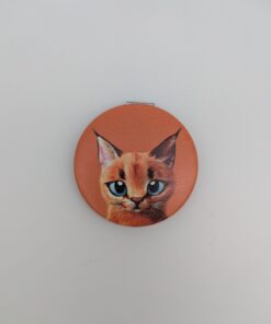 Handspiegel - Kat - Oranje