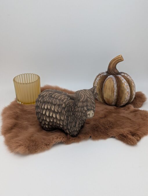 Pompoen - Herfst - Bruin - Hout