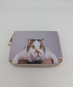 Portomonnee - zacht - Kat